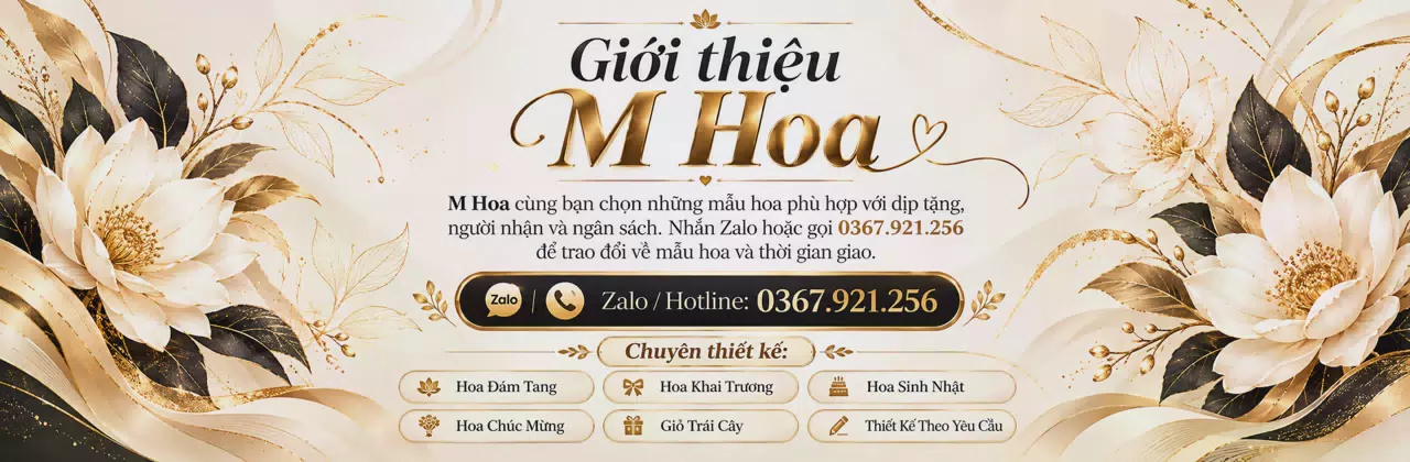 Ảnh bìa Shop hoa tươi Xã Vĩnh Thanh Cà Mau - Gửi hoa thay một lời nhắn